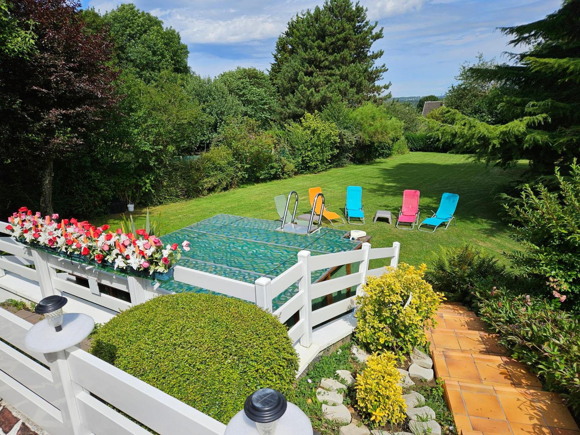 Villa Avec Piscine Proche Disneyland Et Paris แซ็งต์-ทีโบลต์-เดส์-วีญส์ ภายนอก รูปภาพ